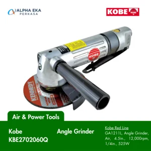 Kobe Red Line GA1211L Angle Grinder Air 4.5in 12000rpm 1/4in 525W KBE2702060Q 