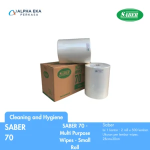  SABER 70 - Multi Purpose Wipes - Small Roll Kanebo