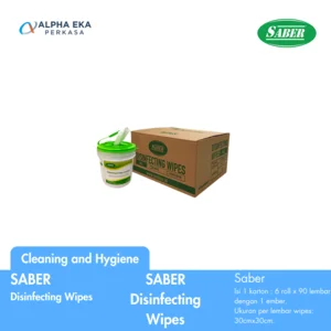 SABER Disinfecting Wipes Kanebo Desinfecting