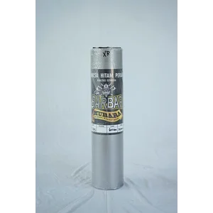 PLASTIK MULSA HITAM PERAK PERTANIAN 0.25 mic X 40-60cm X 18kg merk MUBARA