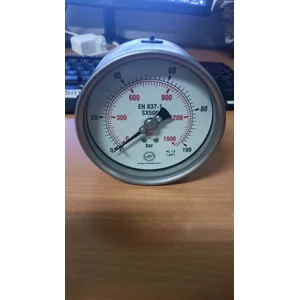 Pressure Gauge 4 Inch Back Mounting