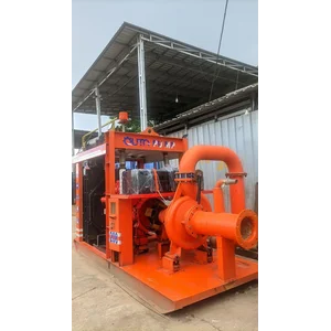 Quta Pump Pompa Air Dewatering tambang 10'' x 8'' kapasitas 900m3/jam 