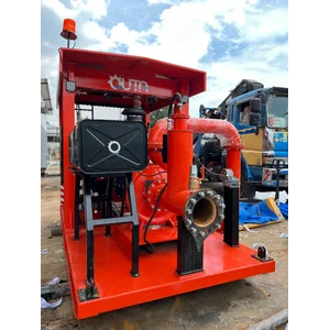 Pompa Air ukuran 10x8 Inch Kapasitas max 900 m3/jam untuk tambang dan industri Merk Quta by PT Quarta Prati Yudha