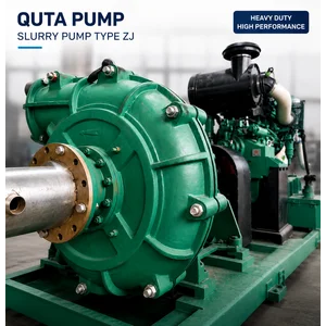 Slurry Pump ZJ200 - 10x8 Diesel Engine Volvo Heavy Duty