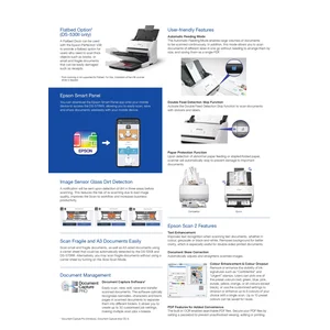 EPSON SCANNER WORKFORCE DS-530II / PORTABLE / SCANNER ADF
