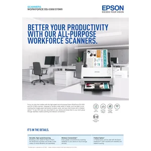 EPSON SCANNER WORKFORCE DS-530II / PORTABLE / SCANNER ADF