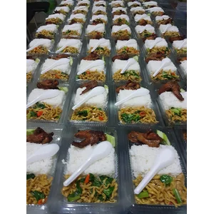 Layanan Makanan Nasi Kotak Model 1