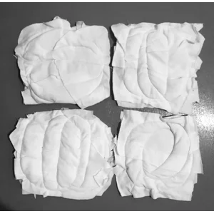Kain Majun Tumpuk Putih Polos Bahan Cotton Perkilo