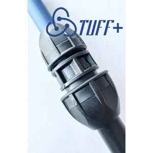 HDPE Fitting - Reducing Coupler size 90 x 63 - 10mm x 90mm Merk Penguin/Fish