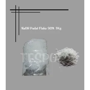 Soda Api - NaOH/Kaustic padat flake 98% (1kg)
