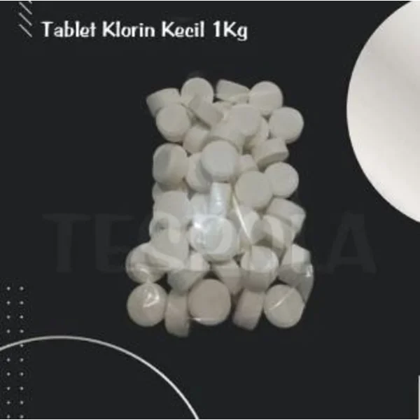 tablet klorin kecil dan besar 