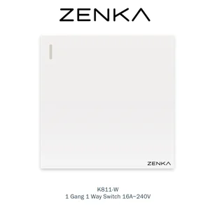 SKLAR ZENKA K811-W 1 Gang 1 Way Switch 16A~240V