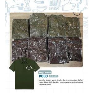 JASA KAOS POLO KUSTOM LENGAN PENDEK