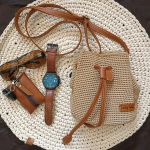Tas Selempang Rajut Crafty Zahsy