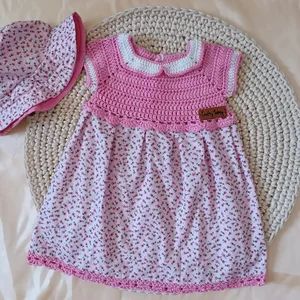 Baju Bayi dan Topi Rajut 