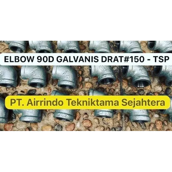 elbow connector galvanis drat -TSP