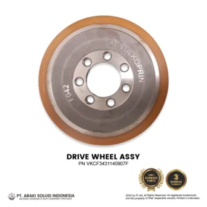 ARAKI FORKLIFT - Drive Wheel Assy PN VKCF3431140907F for Jungheinrich