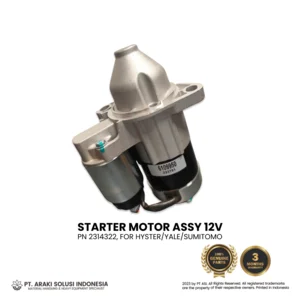 MOTOR STARTER UNTUK FORKLIFT YALE SUMITOMO HYSTER