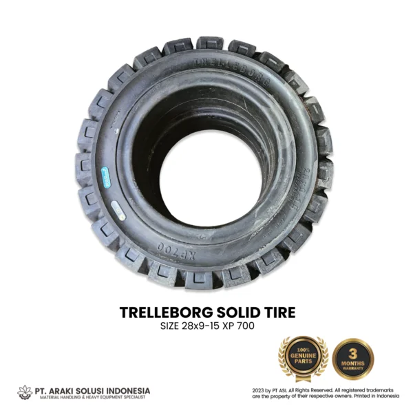 BAN TRELLEBORG UKURAN 28x9-15 UNTUK FORKLIFT