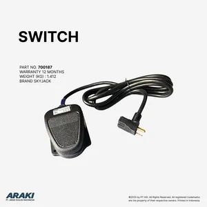 Sparepart Forklift - Switch Pedal Control Forklift Skyjack 12 Months Warranty 1.412 Kg