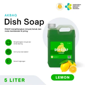 AKBAG Dish Soap / Sabun Cuci Piring 5 liter