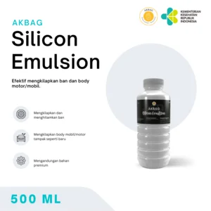 AKBAG Silikon Emulsion Semir Ban Mobil dan Motor Pengkilap Ban Body Mobil dan Motor 500ml