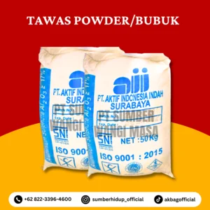 ALUMINIUM SULFAT TAWAS BUBUK PT AKTIF INDONESIA INDAH