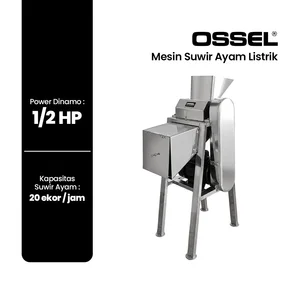 OSSEL Mesin Suwir Ayam Dinamo 1/2 HP