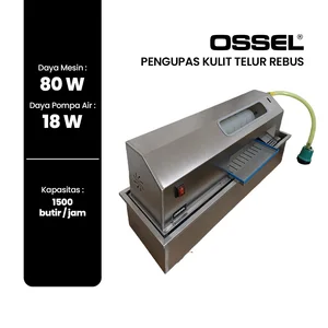 OSSEL Mesin Kupas Telur Ayam Semi Otomatis