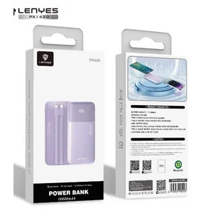 Power Bank PB Lenyes 10.000 mAH ( PX-142D ) - FNR0136