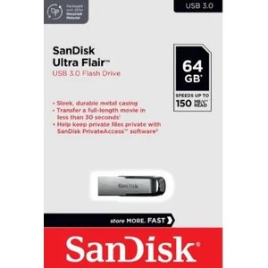 SANDISK Flashdisk Ultra Flair CZ73 USB 3.0 Up To 150MB/s - 64GB