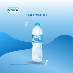 Syafa Water + Kemasan Botol 600 ML
