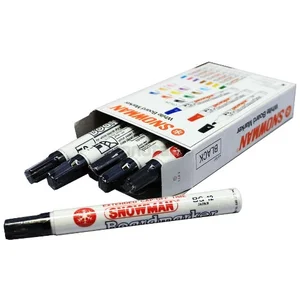 Whiteboard Snowman brand Black Marker