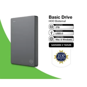Seagate Basic Portable HDD / Hardisk Eksternal 2TB USB3.0