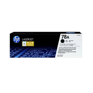 HP 78A Black Original LaserJet Toner Tinta Cartridge