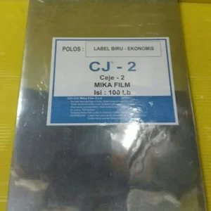 Cover Jilid Plastik Mika F4 (Pak Isi 100 Lembar)