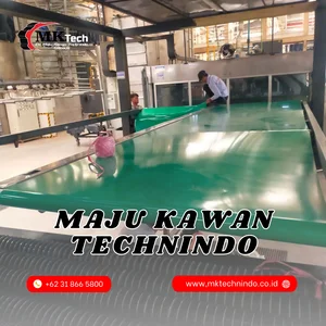 Fabrikasi Conveyor PVC Belt Industri / Bisa Custom
