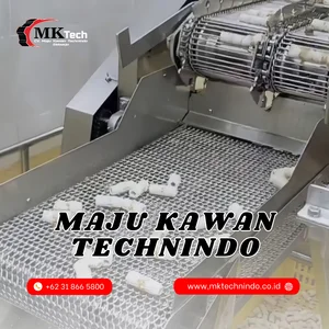 Fabrikasi Wiremesh Conveyor Custom untuk Industri