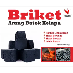 Briket Arang untuk BBQ dan Shisha Ready Stock