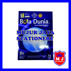 KERTAS HVS 70 GSM B5 BOLA DUNIA - MJS 033
