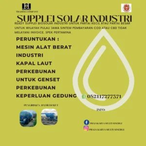 Bio solar HSD sektor industri
