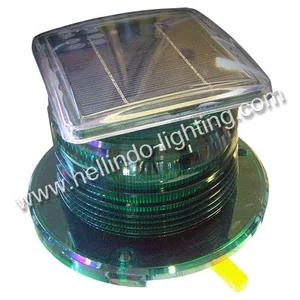 Lampu Buoy Tenaga Surya Warna Hijau