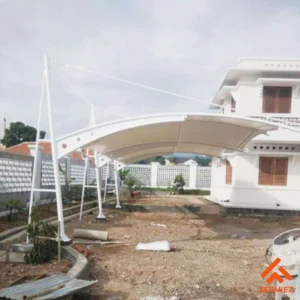 Membrane Canopy Per Meter for Cafe Mosque Garden Parking
