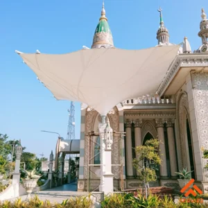 Membrane Canopy Per Meter for Cafe Mosque Garden Parking