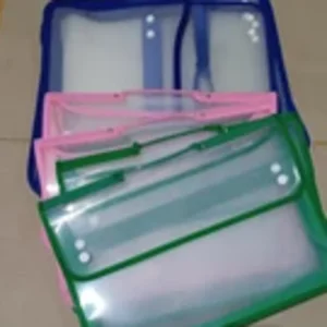 StopMap Plastik Map Jinjing Map Kancing Jaring Bag Folio 520