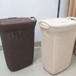 LAUNDRY BASKET OLB KERANJANG PLASTIK PAKAIAN BAJU KOTOR