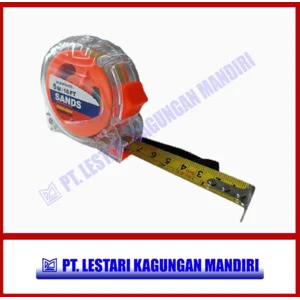 Meteran Tangan Roll Tukang Proyek Ukuran 3 mtr - Measuring Tools Merk SANDS