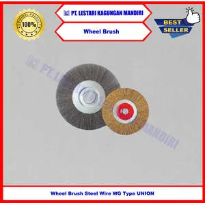 SANDS WG-105 Wheel Brush Steel Wire 250 x 30 x 25 x 60 mm 10 Inch