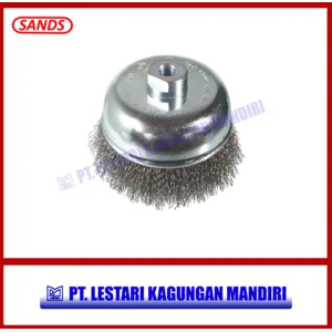 SANDS Cup Wire Brush 75 x (M10 x 1.25) x 25 mm