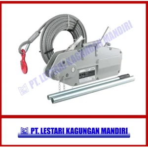 Wire Rope Pulley / Wire Rope Pulling Hoist STHAIL Model 745 / Capacity 5400 Ton